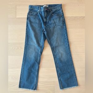 Flared Jeans by Uniqlo and JW Anderson. New